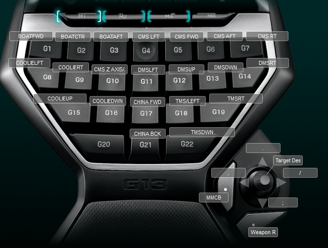 DCS A10 Warthog G13 profile